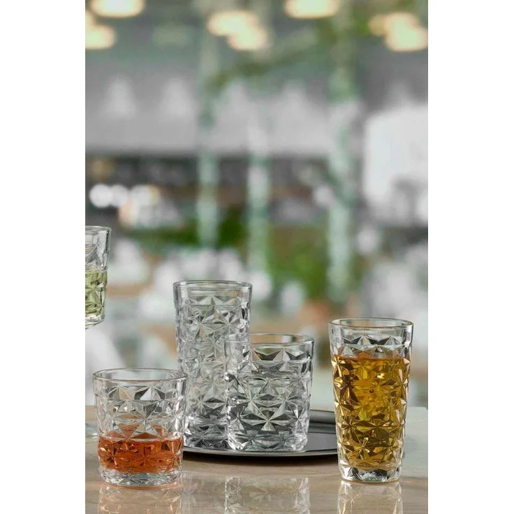 Hermia Concept 'PB-520245' Gläser-Set (4-teilig), Transparent, 7,5 x 7,5 x 14 cm, 290 ml – Bild 2