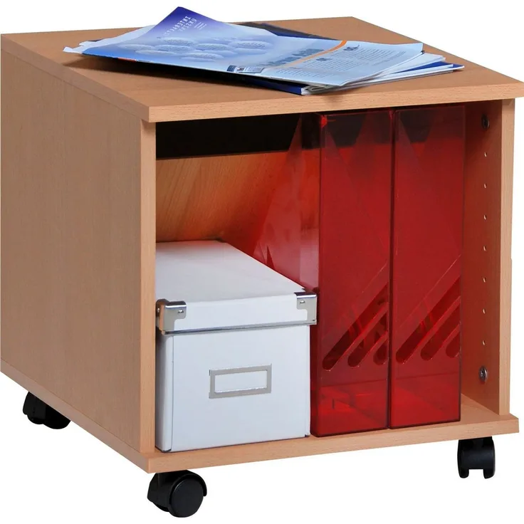 Rollcontainer Bürocontainer Nachtschrank buche - buche