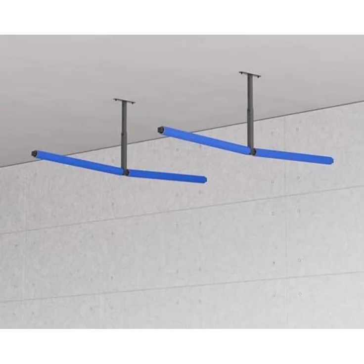 QLS Deckenhaken Hängeregal Doppelt, Deckenhalterung Leiter Kajak Surfbrett Werkzeugaufbewahrung - 2 Stück – Bild 5