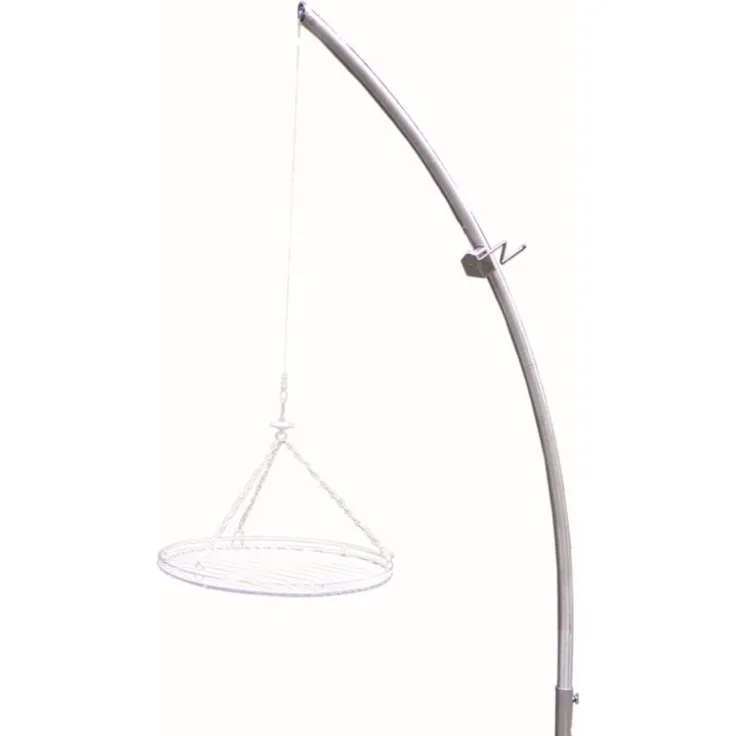 Schneider Grillgalgen aus Edelstahl, 42 mm, Höhe 150 cm, Schwenkgrill