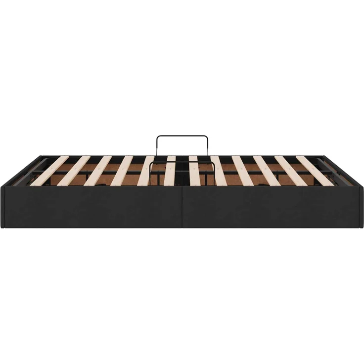 vidaXL Ottoman Bettgestell mit Speicher Schwarz 140 x 200 cm Stoff 3442828 – Bild 8