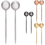 Salatbesteck Provence, kupfer, Edelstahl, Matt, 29 cm