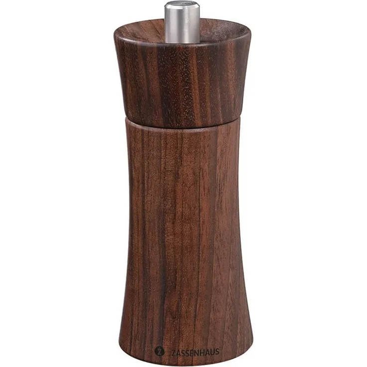 Salzmühle Gewürzmühle Frankfurt 14cm Nussbaum ZASSENHAUS 020793