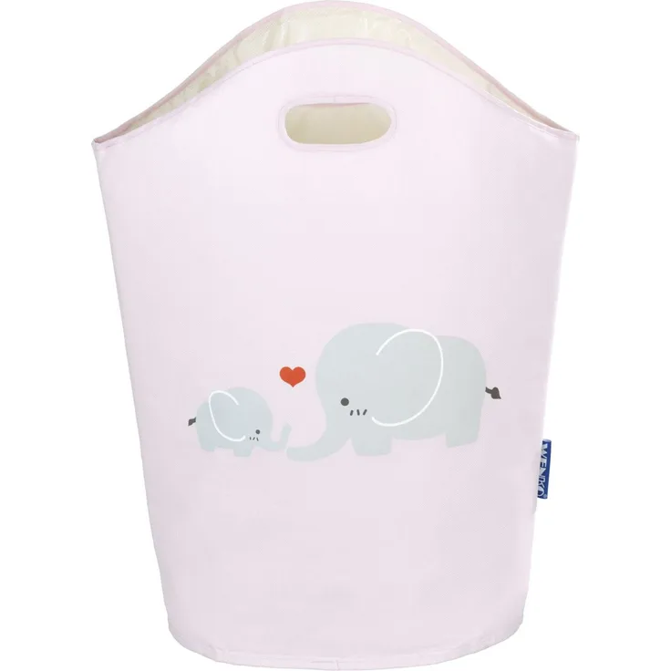 Wenko Wäschesammler Kids Elli 24 l, rosa