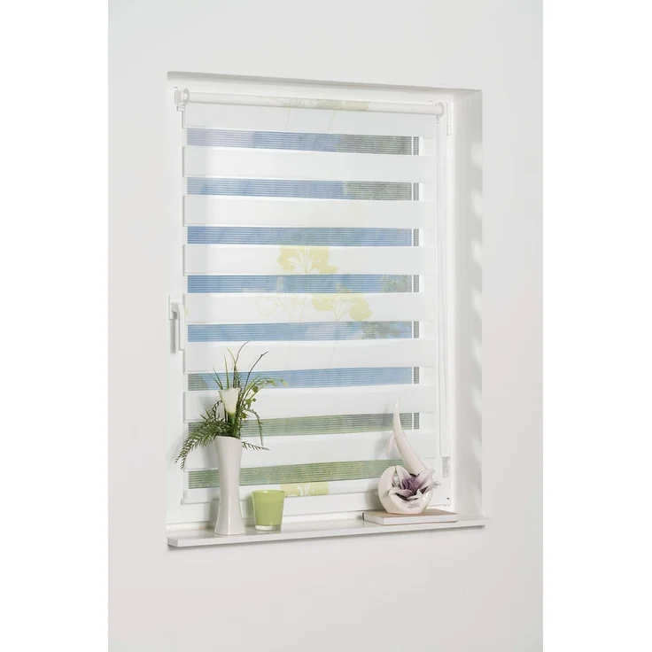 Doppelrollo Delphi, K-HOME, ohne Bohren, Klemmfix, Klemmfix – Bild 1