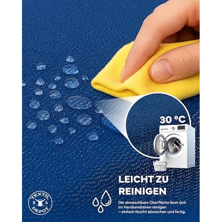 texpot Tischdecke Gartentischdecke Schaum PVC Weichschaum (1-tlg) – Bild 4