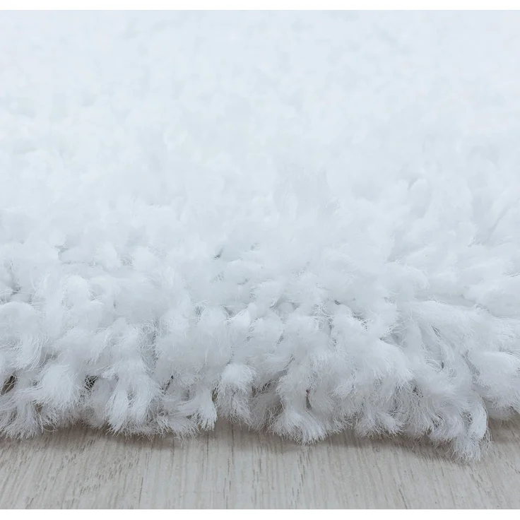 HomebyHome Hochflor Wohnzimmer Teppich 140x200 cm Einfarbig Blau Teppich Langflor Shaggy Modern Teppich für Schlafzimmer, Pflegeleicht Flauschig Weich Rechteckig Kleiner Teppich – Bild 7