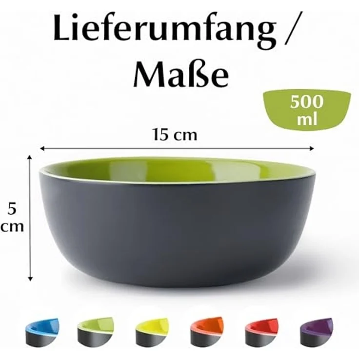 MiaMio Müslischüssel Schüssel Set Le Papillon Kollektion – Bild 5
