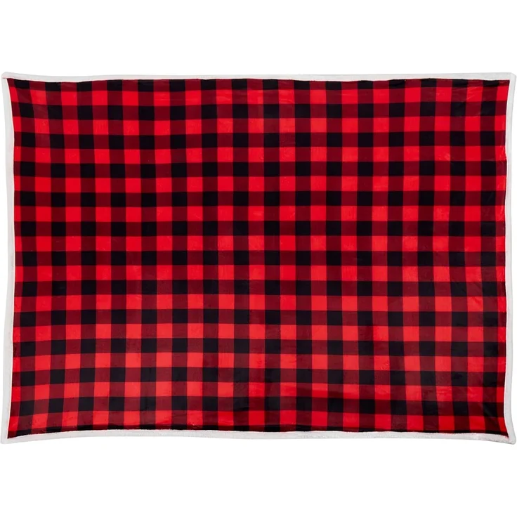Kuscheldecke LIQUORICE 150 x 200 cm Rot – Bild 4