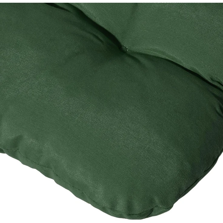 Beautissu Sitzauflage 6er Set Niedriglehner Auflagen Set Flair NL, 100 x 50 x 8 cm, Dunkelgrün, 6er Sitzkissen Niederlehner, Sitzpolster Gartenstuhl & Gartenmöbel – Bild 4