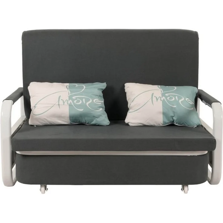 MCW Schlafsofa MCW-M83-130, Mit Armlehne und Kissen – Bild 4