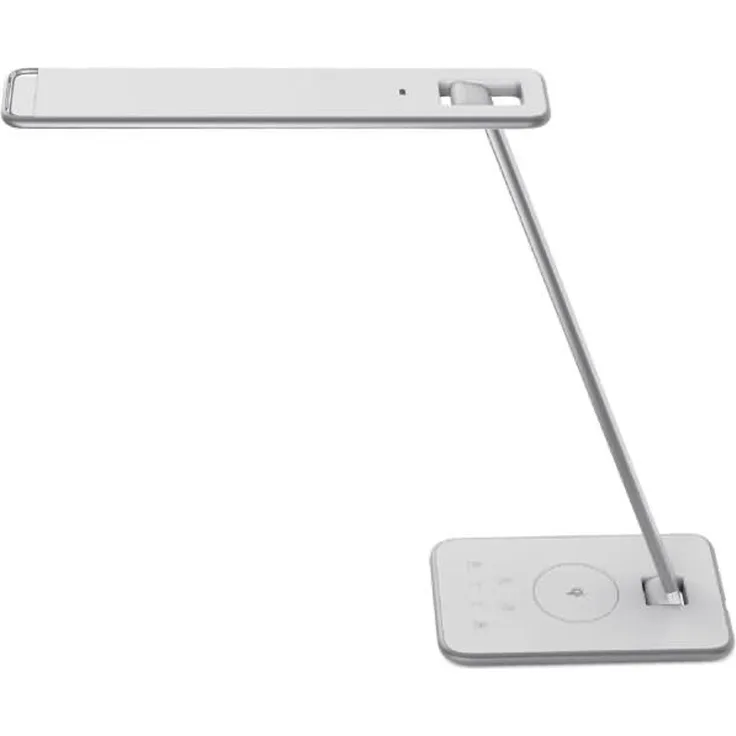 UNiLUX LED-Tischleuchte JAZZ, weiß / metallgrau