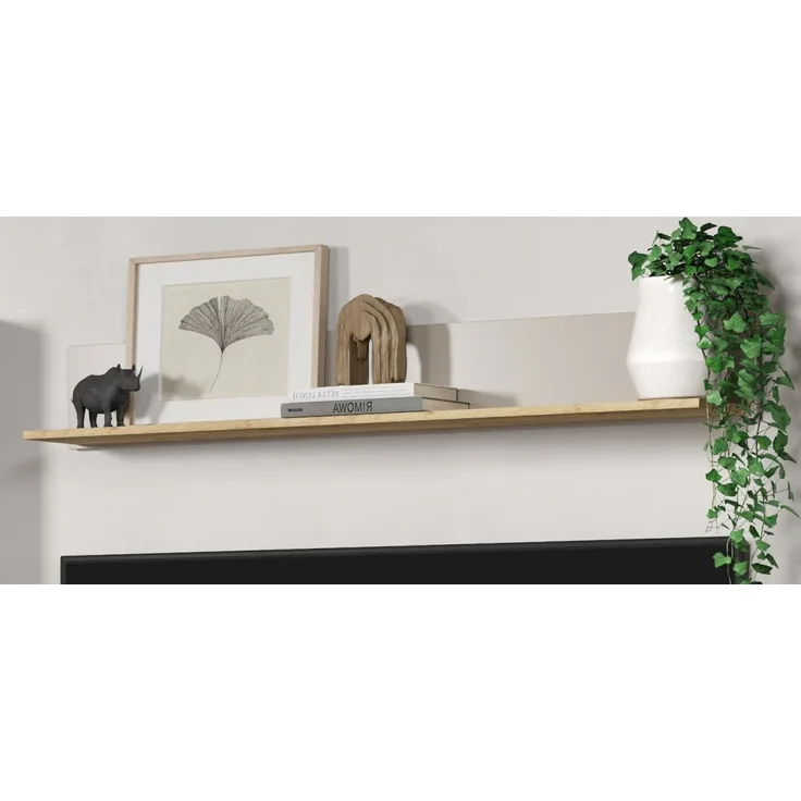 Wandboard Sao Paulo in Sand und Eiche 140 cm