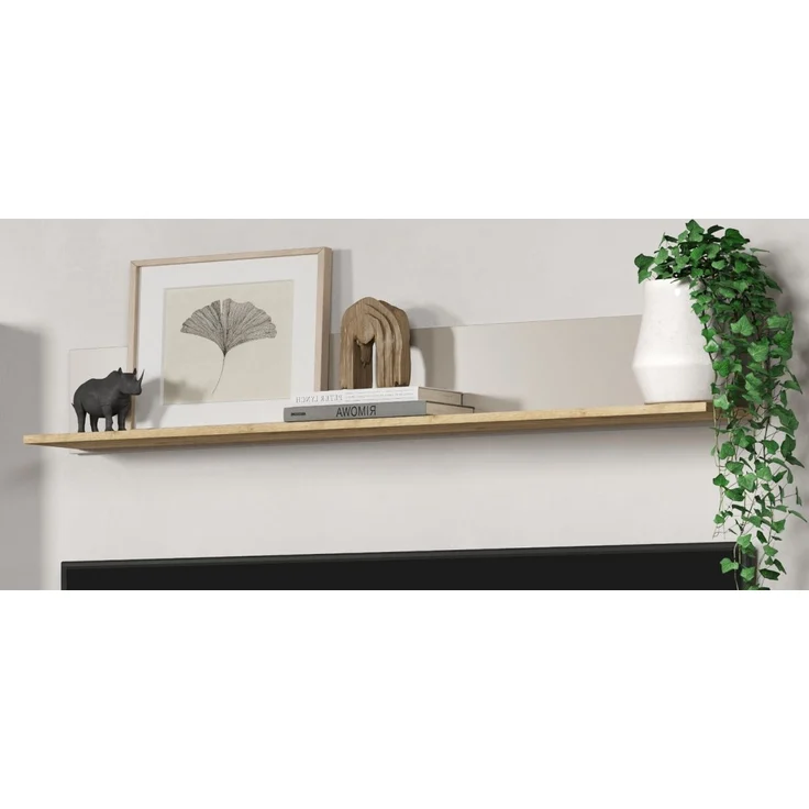 Wandboard Sao Paulo in Sand und Eiche 140 cm – Bild 1