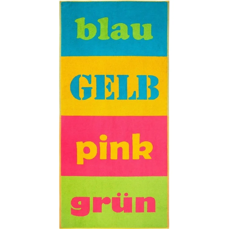 Dyckhoff Strandtuch Colours, Zwirnfrottee (1-St) – Bild 4