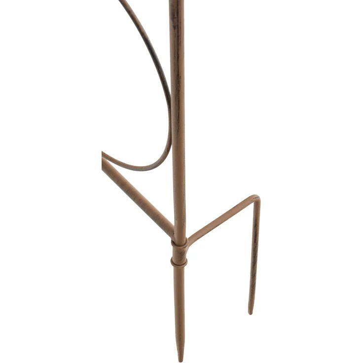 Rankgitter JORIS - 99x2x133cm, Metall, Antik-Braun | Rankhilfe Kletterpflanzen Gartendekoration – Bild 5