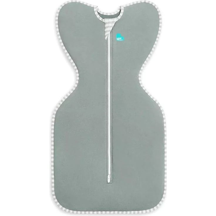 Love To Dream Swaddle Up™ Pucksack, mittelgroß, 6–8,5 kg – Rosa, gute Passform, unterstützt gesunden Schlaf, 1,0 Tog – ideal für 20–24 °C, maschinenwaschbar