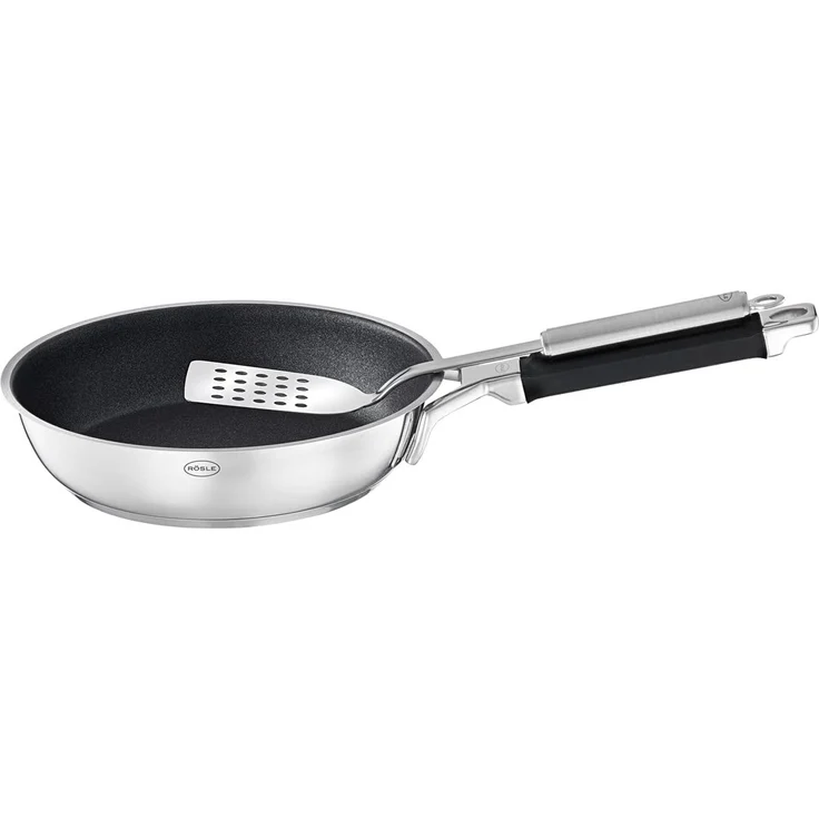 Rösle 'Silence Pro' Bratpfanne antihaftend, Edelstahl, 24 cm – Bild 2