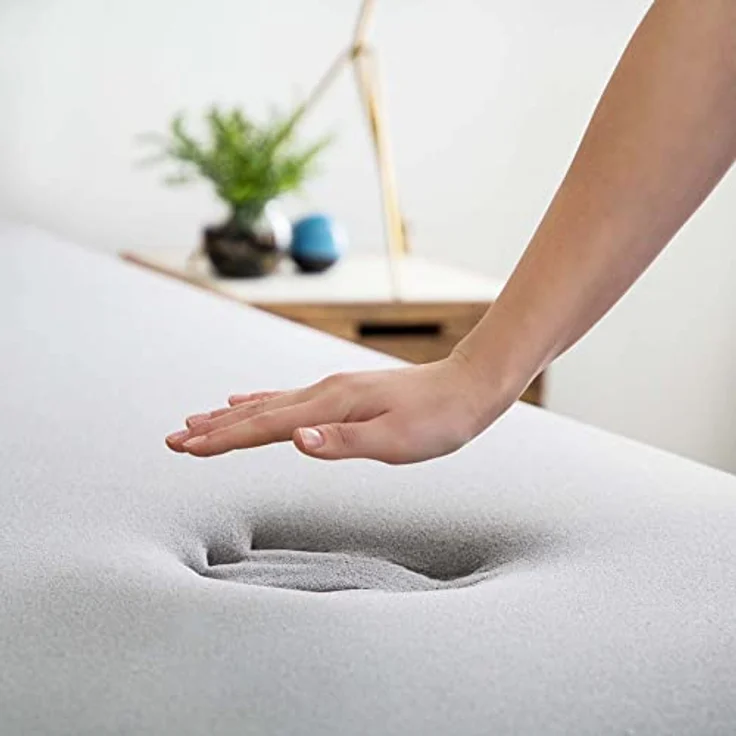 LUCID Memory Foam Matratzen Topper 160x190 cm mit Bambuskohle, 5 cm dicke Matratzenauflage 160x190 cm – Bild 6