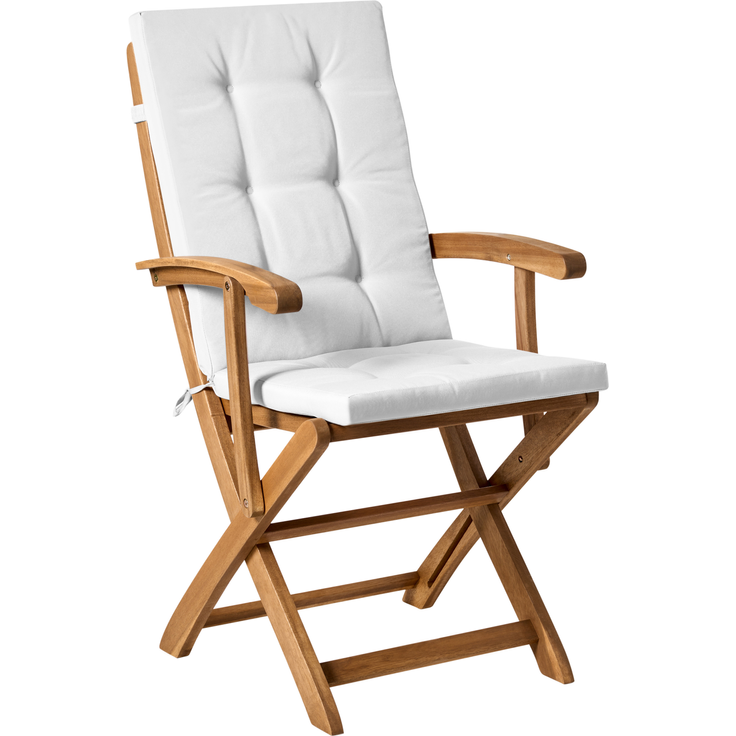 Sitzauflagen 2er Set MAUI PREMIUM Cremeweiß – Bild 4