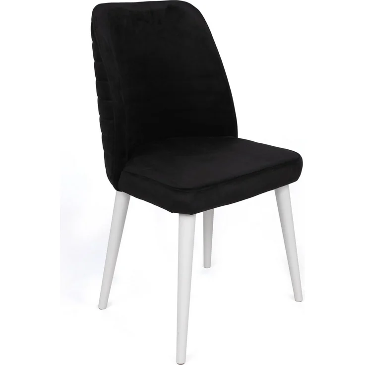 Skye Decor 'Tutku-331 V2' Stuhlset (2-teilig), Schwarz / Weiß, 50 x 90 x 49 cm – Bild 2