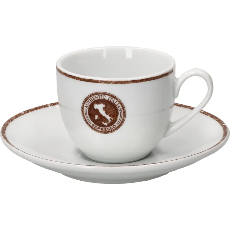 Ritzenhoff&Breker 4tlg Set Authentic Italian Espressotasse + Untertasse 80ml – Bild 3