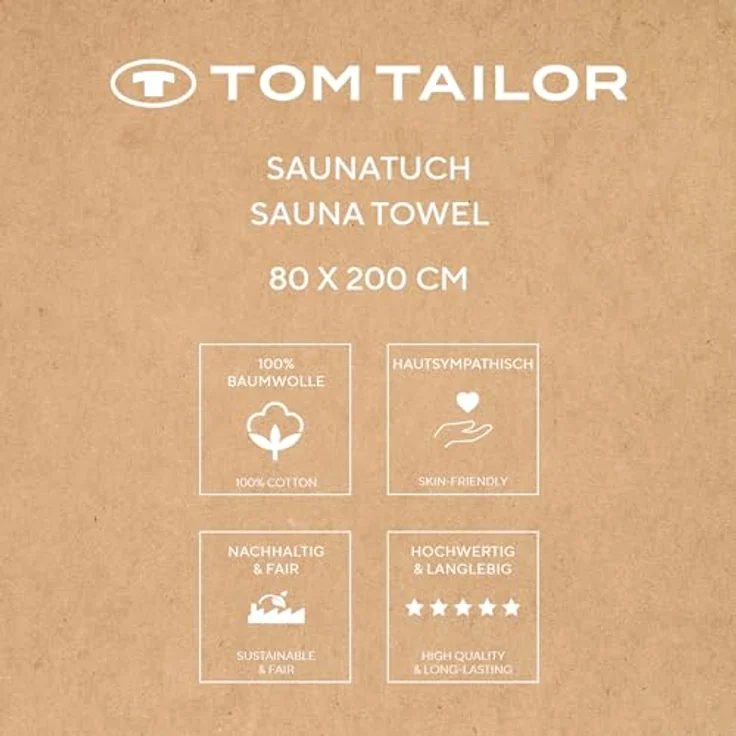 TOM TAILOR HOME Badetuch Badetuch COLOR BATH, Frottier (1-St) – Bild 6