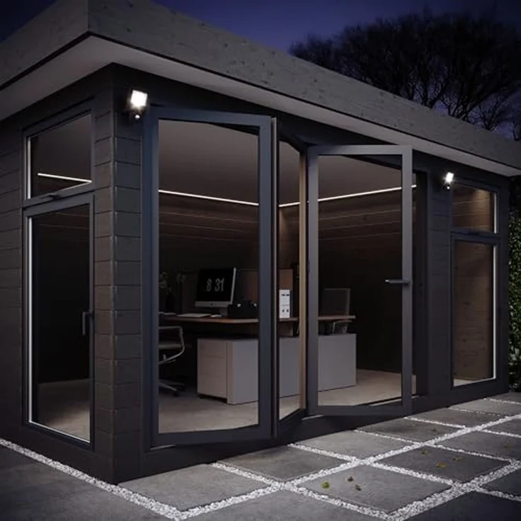 Osram Außenleuchte Endura Flood Bewegunsmelder 30W dunkelgrau warmweiß – Bild 6