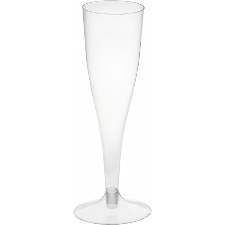 500 Stiel-Gläser für Sekt, PS 0,1 l Ø 5 cm · 17,5 cm glasklar