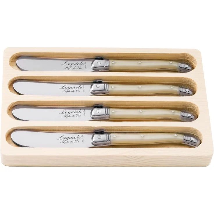 Laguiole Buttermesser Set aus 4 Stück