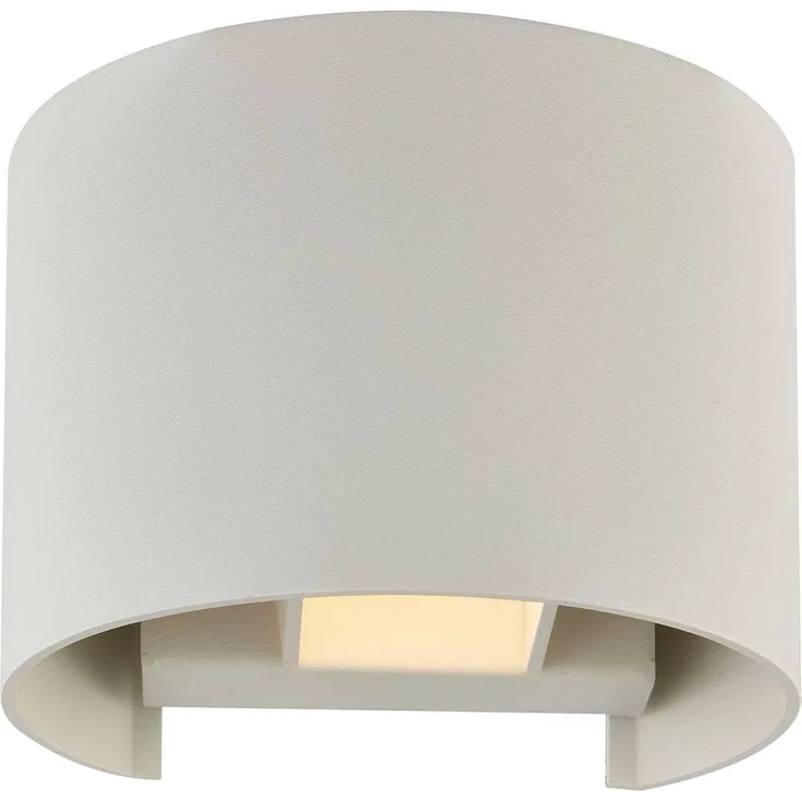 Arcchio Wandleuchte Zuzana, Metall, Weiß IP20, 1 x 8 W LED