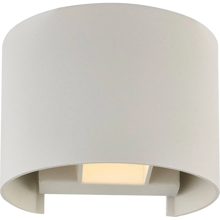 Arcchio Wandleuchte Zuzana, Metall, Weiß IP20, 1 x 8 W LED – Bild 1