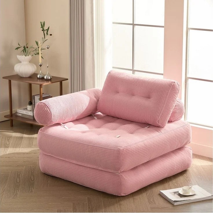 LITBIRD Schlafsofa faltbar, 4-in-1 Multifunktionssofa, Sitzsack-Sofa, Relaxsessel, 1 Teile, Spielsofa & Gästebett für kleine Räume – Bild 1