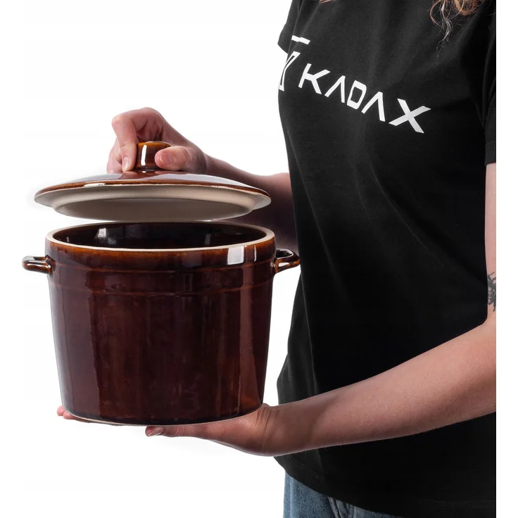KADAX Einlegetopf für Steinzeugschmalz 2,5L – Bild 2