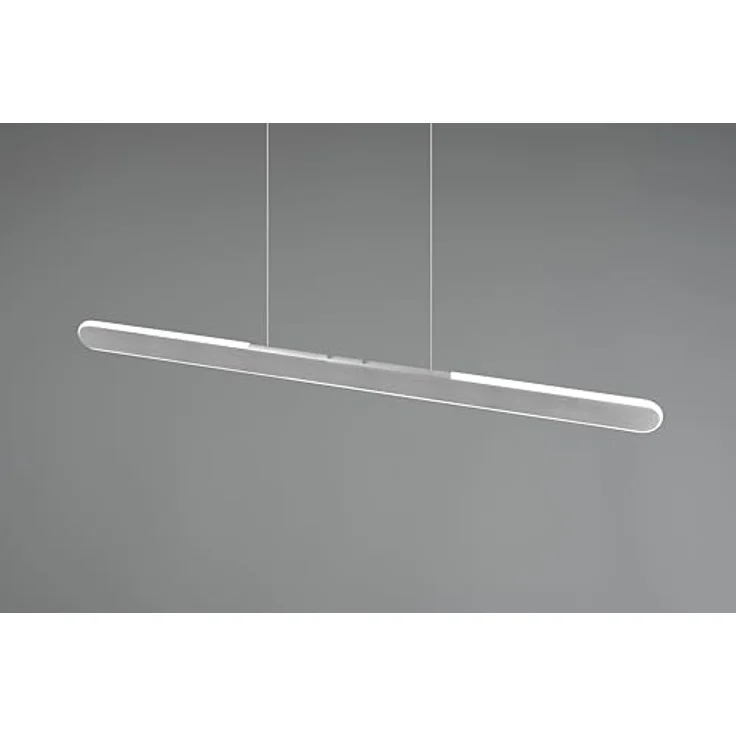 Trio Helios LED Pendelleuchte, 28W, gebürstetes Aluminium, dimmbar, CCT einstellbare Lichtfarbe, Touch-Bedienung, 3300 lm – Bild 11