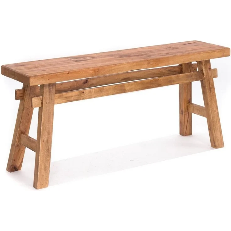 DESIGN DELIGHTS Sitzbank SITZBANK "EAST", Altholz massiv, 118x53x27,5cm (BxHxT), Holzbank, F – Bild 1