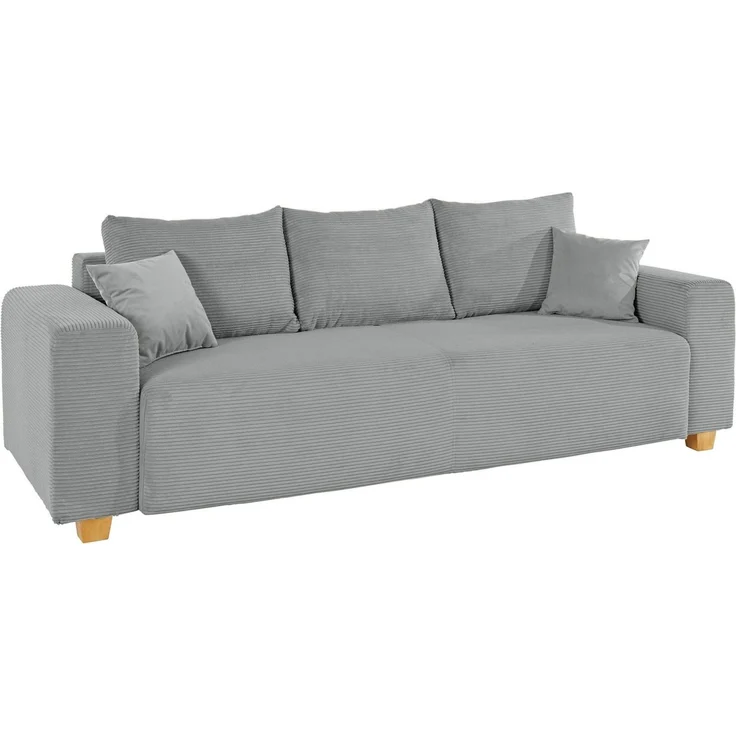 COLLECTION AB Schlafsofa Yves, Bettfunktion,Bettkasten,Bonnelfederkern, Rückenkissen,Zierkissen – Bild 2