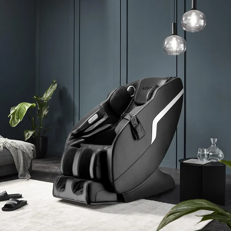 HOME DELUXE Massagesessel mit Zero-Gravity-Funktion KELSO - Schwarz – Bild 1