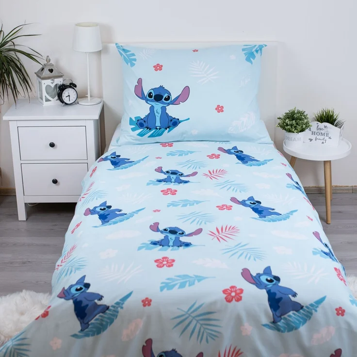 Lilo and Stitch Design Kuschelige Bettwäsche Baumwolle, 140x200 cm & 70x90 cm – Bild 3