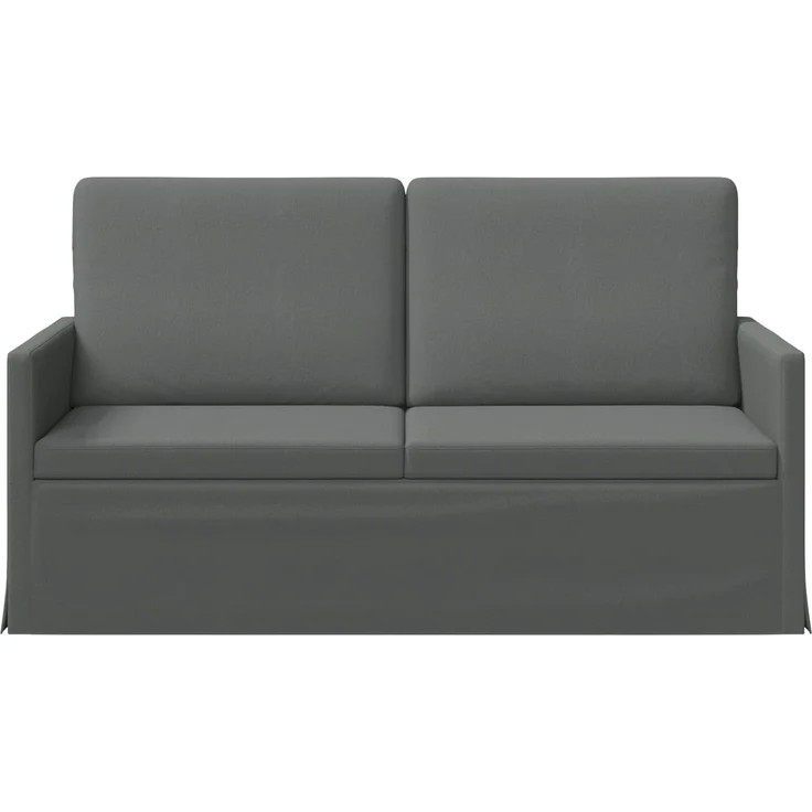 vidaXL 2-Sitzer Sofa Dunkelgrau 150 x 81 x 82 cm Stoff 42041074 – Bild 2