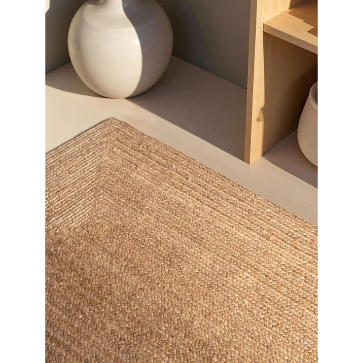 HANSE Home Teppich Sharmila Juteteppich, rechteckig, Höhe: 9 mm, 100% Jutefaser, Natur, Wohnzimmer, Esszimmer, Flur, Boho, Skandi – Bild 5