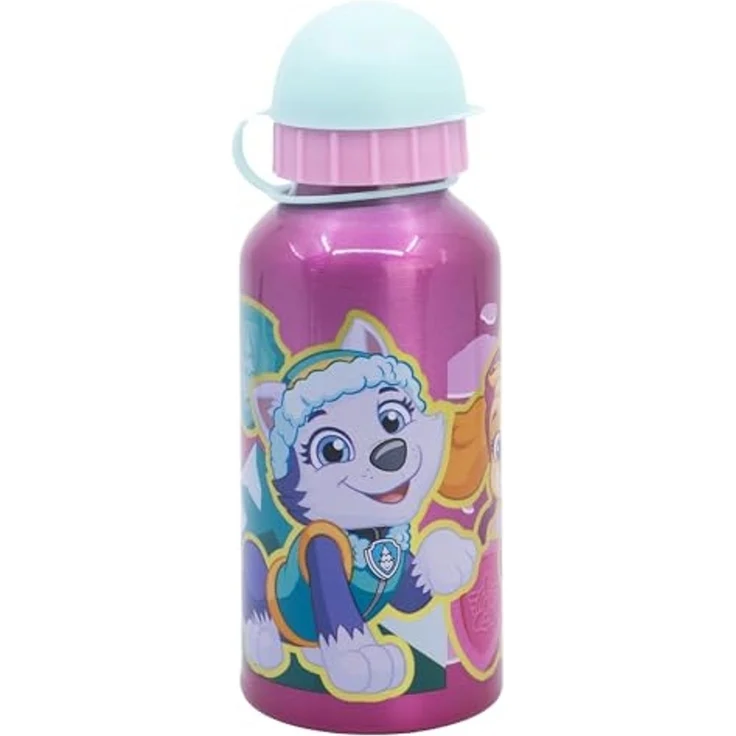 Paw Patrol Trinkflasche Aluminium, 400 ml, mit Sicherheitsverschluss – Bild 2