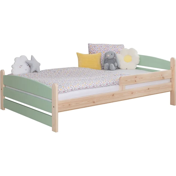 Kinderbett Einzelbett "Mello" 120x200 Kiefer massiv