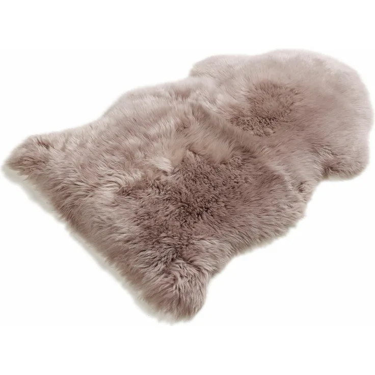 Böing Carpet Fellteppich Schaffell LF, fellförmig, Höhe: 70 mm, echtes Lammfell, Premium Qualität, weich & kuschelig, Wohnzimmer