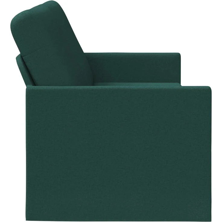 vidaXL 3-Sitzer Sofa Dunkelgrün 220 x 81 x 82 cm Stoff 42041144 – Bild 3