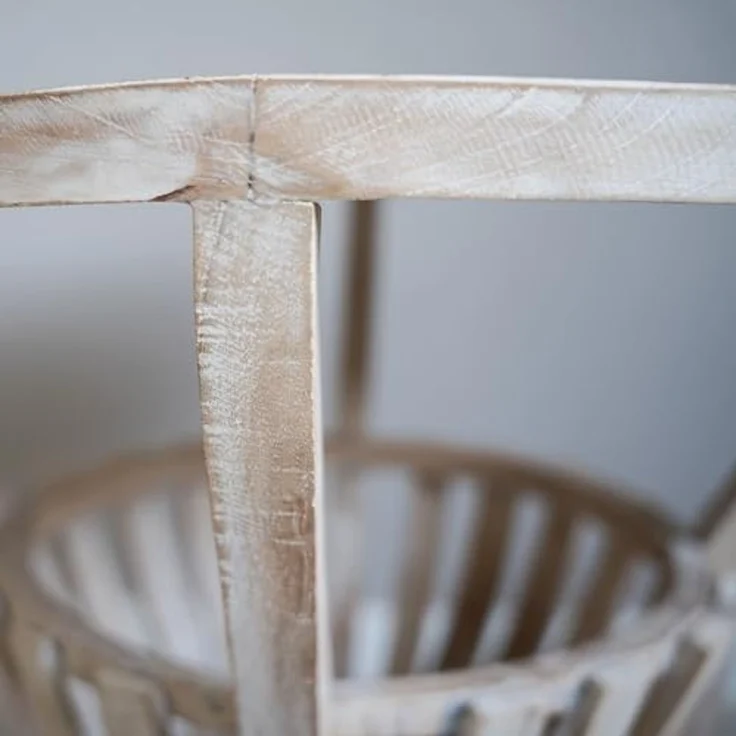 livasia Beistelltisch livasia Couchtisch rund aus Bali, Teakholz Ø 55cm / Höhe 55cm – Bild 5