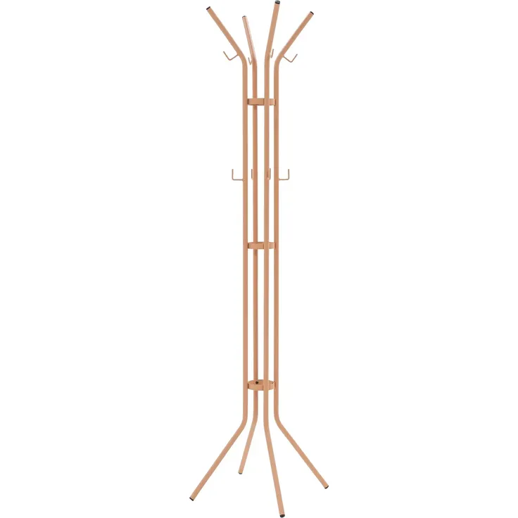 Spinder Design Kleiderständer JESSY Clay Terra Garderobenständer 170 cm, Rot 40x40x170 cm