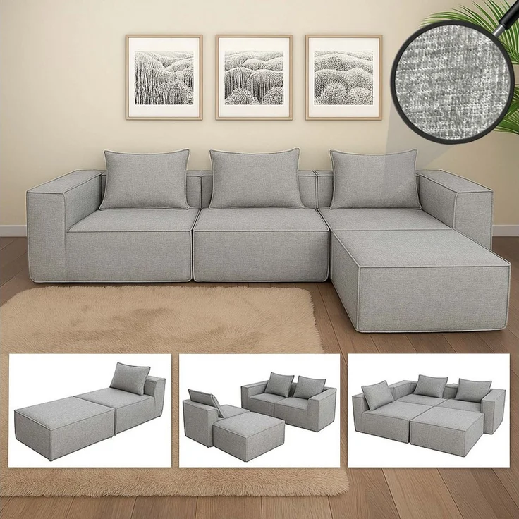 MCW Wohnlandschaft MCW-O54, Kein Aufbau notwendig – Bild 2