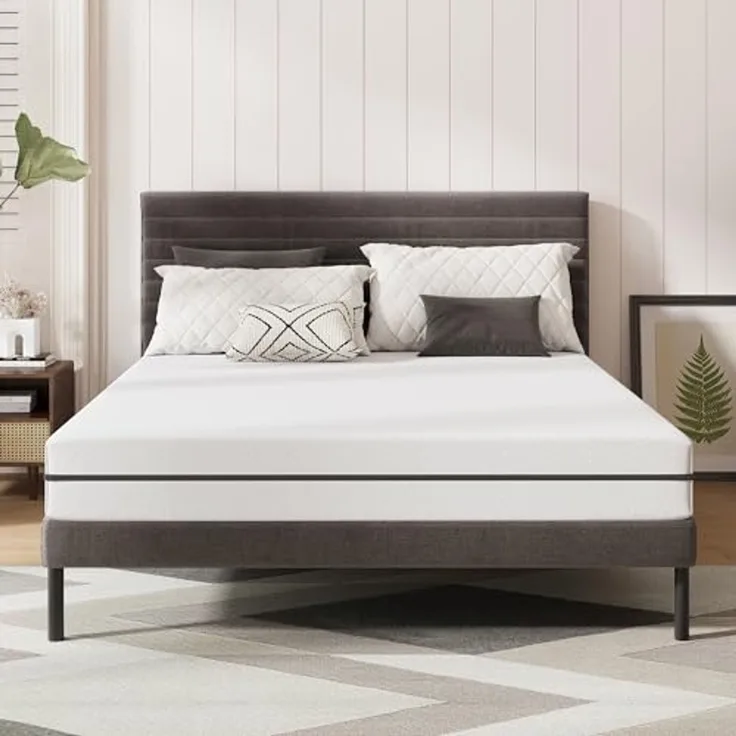 EGO HOME Matratze 180x200 cm H3 18 cm – Gel Memory Foam Kaltschaummatratze, Orthopädisch & Atmungsaktiv, Öko-Tex Zertifiziert, für Erholsamen Schlaf, Punktelastisch, Rückenschoner,Erholsamen Schlaf