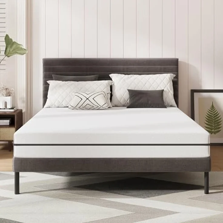 EGO HOME Matratze 180x200 cm H3 18 cm – Gel Memory Foam Kaltschaummatratze, Orthopädisch & Atmungsaktiv, Öko-Tex Zertifiziert, für Erholsamen Schlaf, Punktelastisch, Rückenschoner,Erholsamen Schlaf – Bild 1